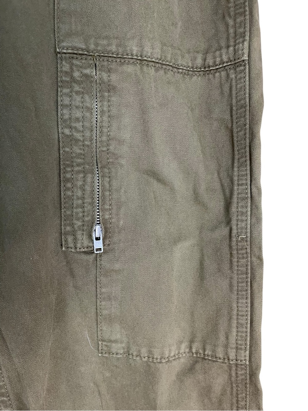 Zara The Macy Cargo Trousers Khaki Green - Picture 3 of 16